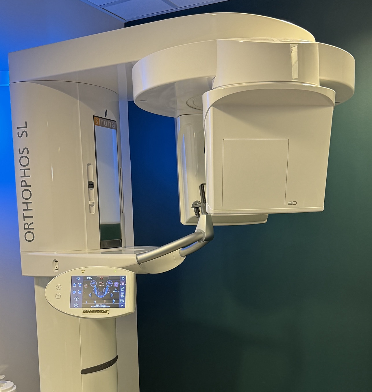 Dentsply Sirona Orthophos SL 3D CBCT scanner at Midtown Dental in Calgary