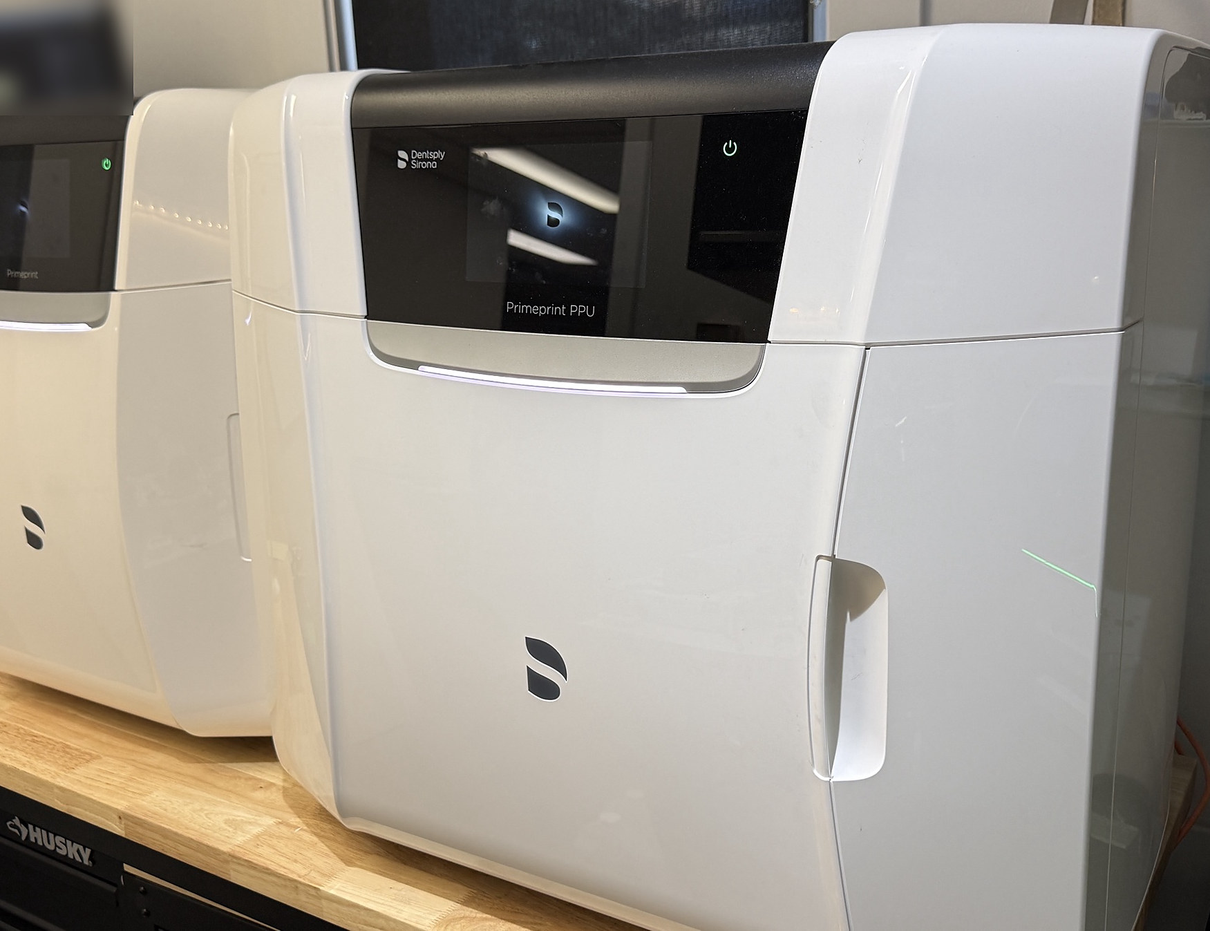 Dentsply Sirona Primeprint 3D printer and post-processing unit at Midtown Dental